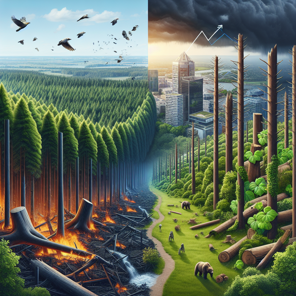 Einfluss von Naturkatastrophen auf Waldpreise